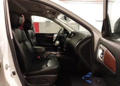 2018 Nissan Pathfinder Platinum from USA, damaged, VIN 5N1DR2MM3JC608753